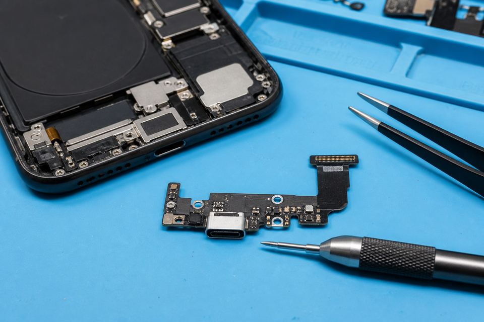 Charging port repair