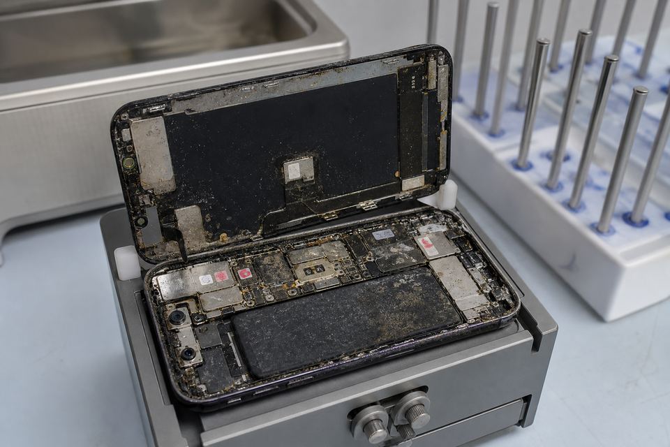 Water damage repair